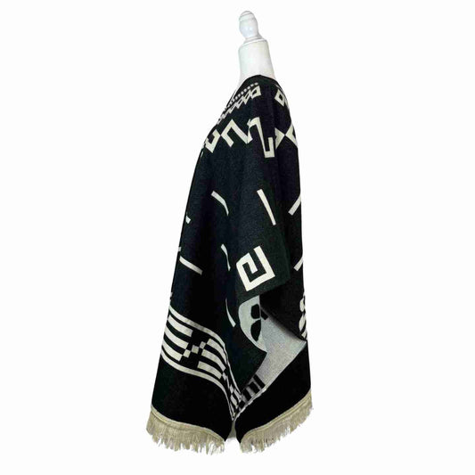 Unisex Cowboy Poncho Coat
